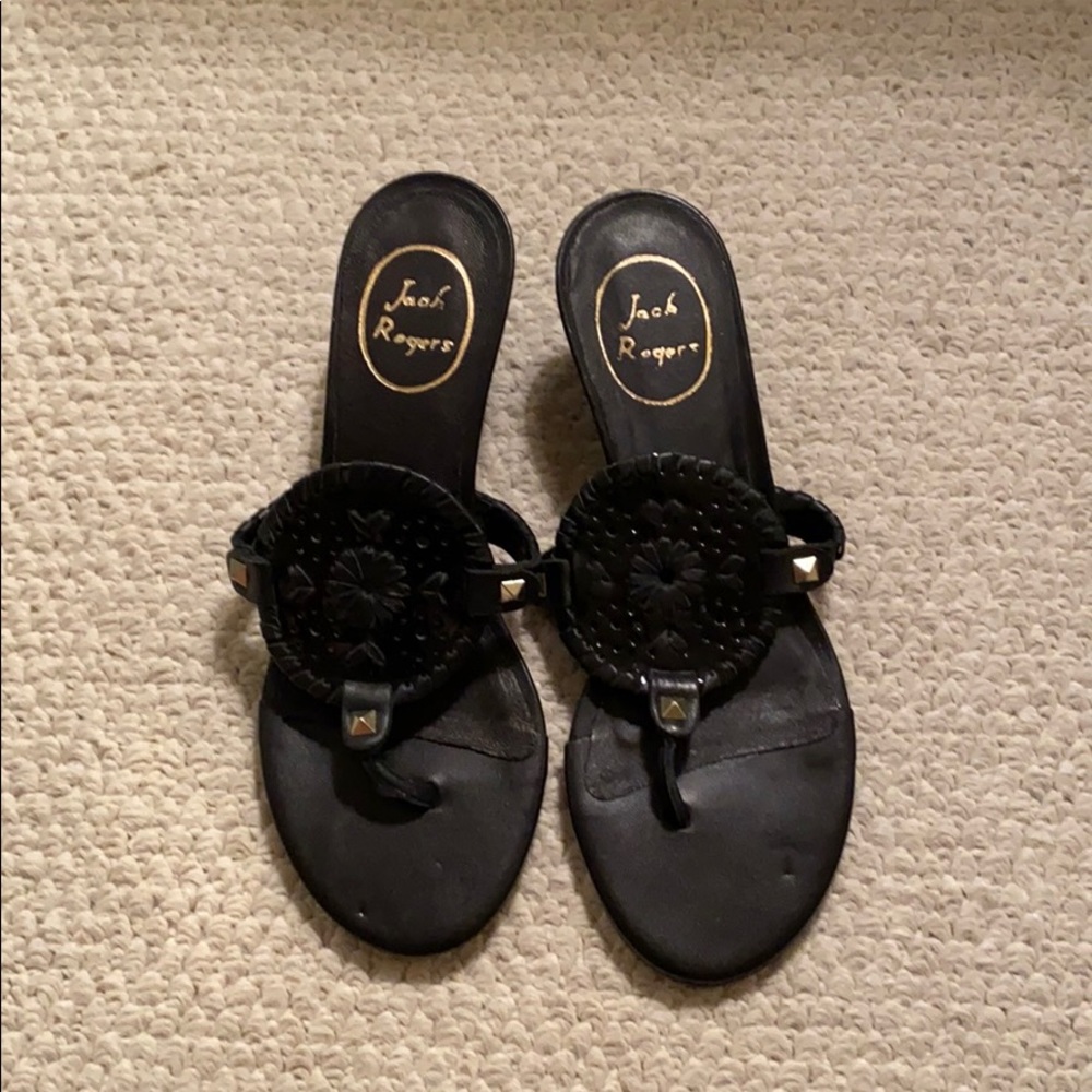 NWOT - black Jack Rogers sandals